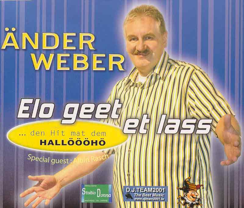 Weber Aender - Elo geet et lass (Front Cover) | Click to enlarge