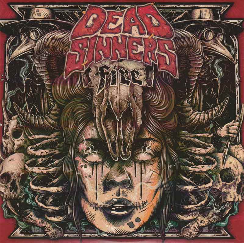 Dead Sinners - Fire (Front Cover) | Click to enlarge