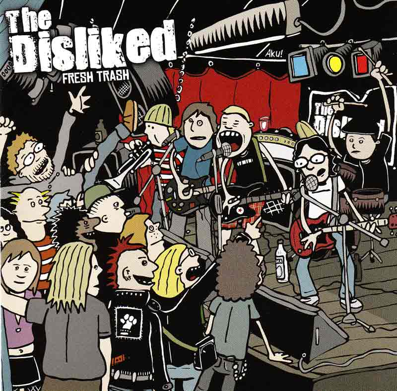 Disliked - Fresh Trash (Front Cover) | Click to enlarge