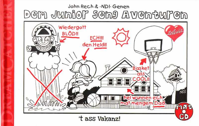 Dream Catcher - Dem Junior seng Aventuren (Front Cover) | Click to enlarge