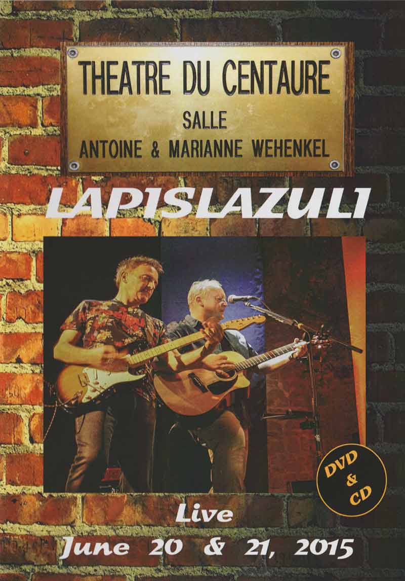 Lapislazuli - Live 2015 (Front Cover) | Click to enlarge