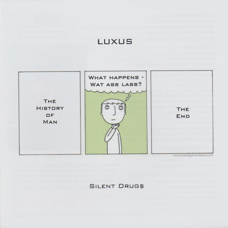 Luxus - Silent Drugs (Front Cover) | Click to enlarge