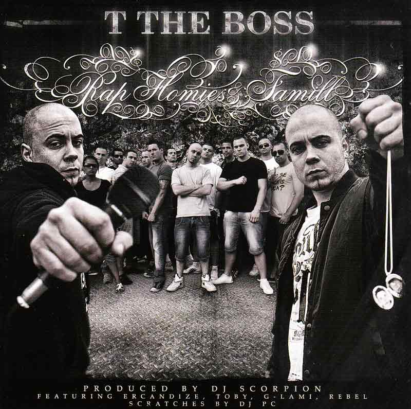T the Boss - Rap Homies & Famill (Front Cover) | Click to enlarge