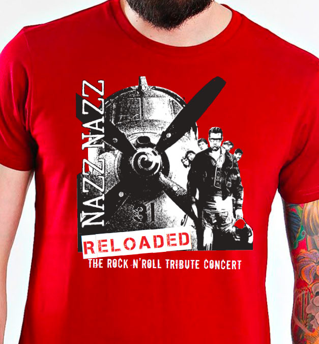 Nazz Nazz - T-Shirt Nazz Nazz Reloaded - red