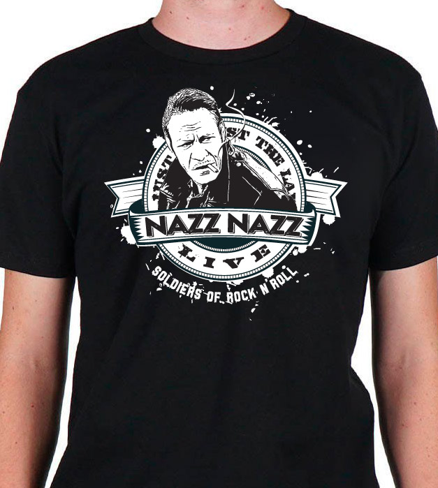 Nazz Nazz - T-Shirt Nazz Nazz Live black (girlies)