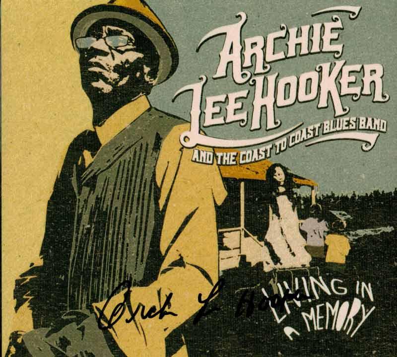 Archie Lee Hooker & the Coast to Coast Blues Band - Living in a Memory (Front Cover)